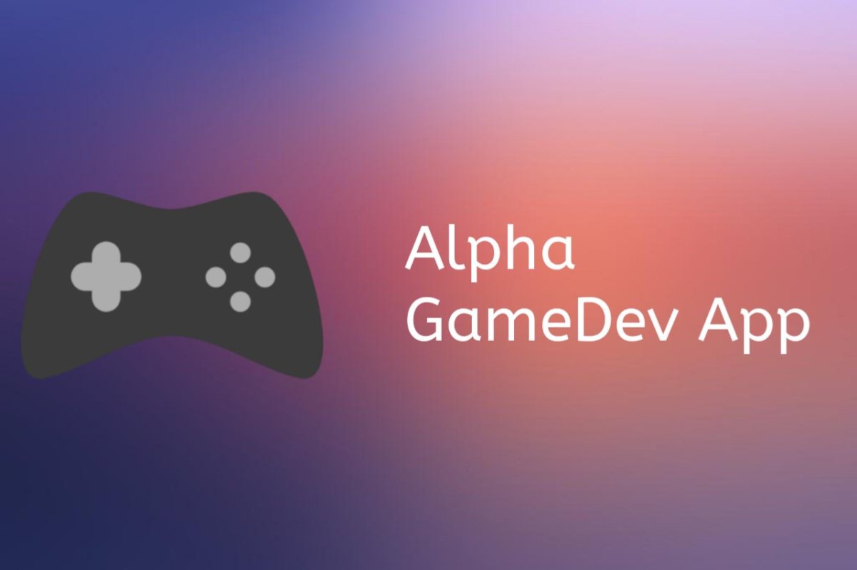 Alpha GameDev App Cover